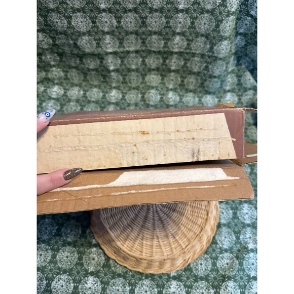 PYREX Fireside Naturals By Corning 2090-F 9” Pie Plate/Natural Rattan Basket - Picture 5 of 6